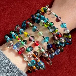 Colorful Beaded Bracelets for Women